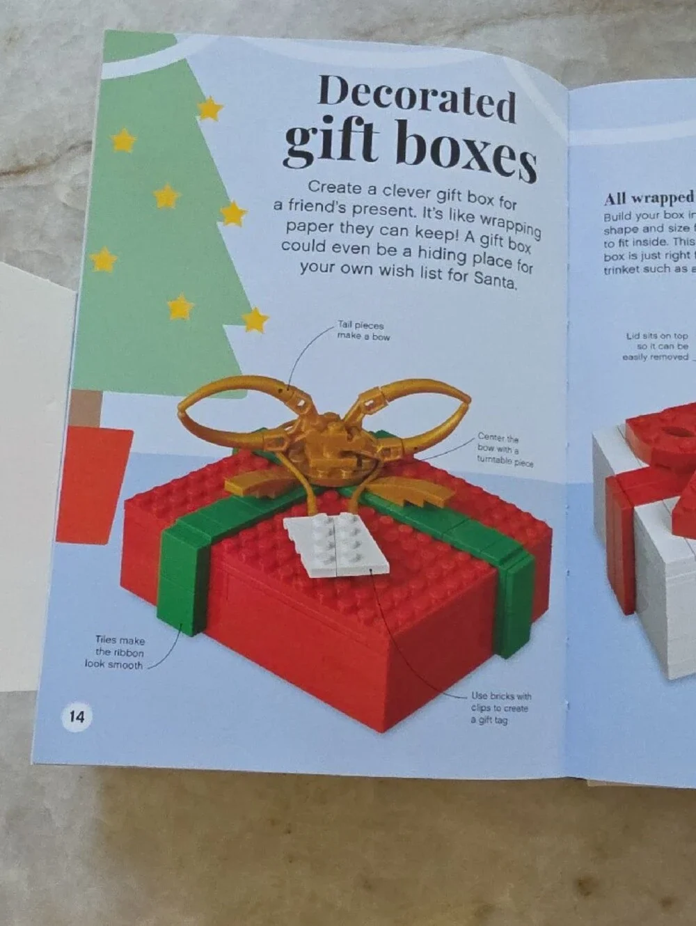 LEGO Holiday Ideas Kit Book - NEW